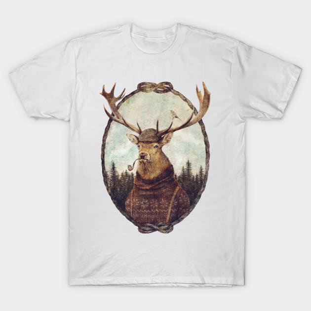 Thinking Wild II T-Shirt by mikekoubou